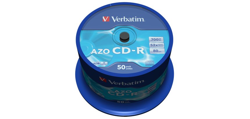 Verbatim CD-R AZO Crystal 700 MB 52x 50 pc(s)