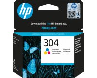 HP 304 Cartouche d’encre trois couleurs authentique