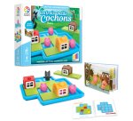 Jeu interdacta les 3 petits cochons 1 plateau + 3 maisons + 3 cochons + 1 loup + 1      livret + 1 livre avec le