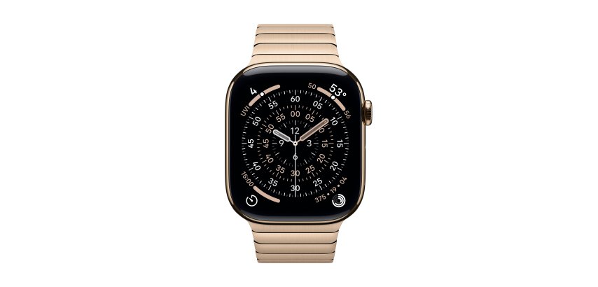 Apple MXMH3ZM/A accessoire intelligent à porter sur soi Bande Or Acier inoxydable