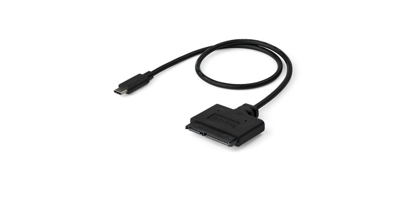 StarTech.com Adaptateur USB 3.1 (10 Gb/s) pour disque dur SATA III de 2,5" avec USB-C et UASP