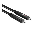 Lindy Câble Hybride Type C USB 3.2 5Gbit/s, 10m (2 lanes)