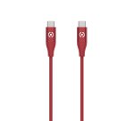 Celly USBCUSBCCOLRD USB cable 1.5 m USB C 60 W Red