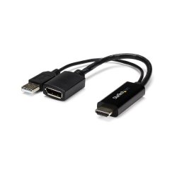 StarTech.com HDMI to DisplayPort Adapter - 4K 30Hz