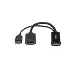 StarTech.com Adaptateur HDMI vers DisplayPort 4K alimenté par USB