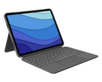 Logitech Combo Touch QWERTY Español Smart Connector Gris