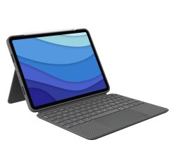 Logitech Combo Touch QWERTY Español Smart Connector Gris