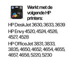 HP 302XL originele high-capacity drie-kleuren inktcartridge
