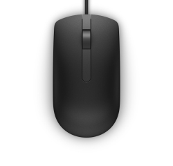 DELL Souris filaire - MS116 - noire - (RTL BOX)
