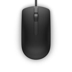 DELL MS116 souris Bureau Ambidextre USB Type-A Optique 1000 DPI