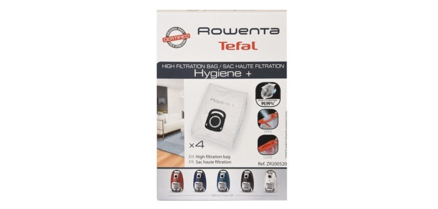 Lot de 4 sacs aspirateur Hygiène+ - ZR200520