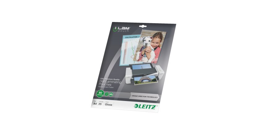 Pochette de plastification iLAM, A4, brillant