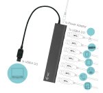 i-tec Metal Superspeed USB 3.0 7-Port Hub