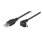 Nilox USB A - Micro-USB B, 1.8m cavo USB USB 2.0 1,8 m Nero