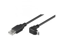 Nilox USB A - Micro-USB B, 1.8m USB cable USB 2.0 Black