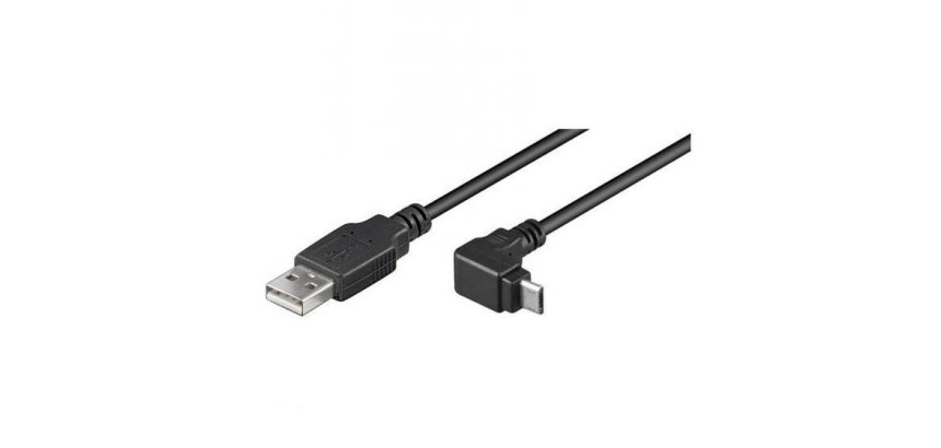 Nilox USB A - Micro-USB B, 1.8m cavo USB USB 2.0 1,8 m Nero