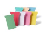 Fiche t planning nobo indice 1.5 coloris rouge étui 100 unités