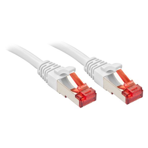 Lindy Rj45/Rj45 Cat6 0.3m câble de réseau Blanc 0,3 m S/FTP (S-STP)