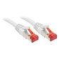 Lindy Rj45/Rj45 Cat6 0.3m câble de réseau Blanc 0,3 m S/FTP (S-STP)