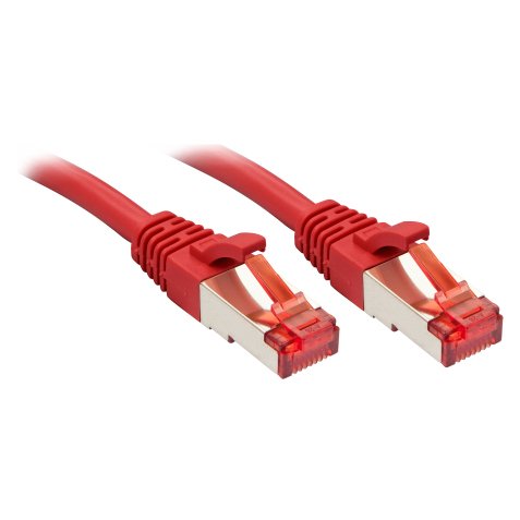 Lindy Cat.6 S/FTP, 2m cable de red Rojo Cat6 S/FTP (S-STP)