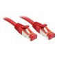 Lindy RJ-45 Cat.6 S/FTP 15m câble de réseau Rouge Cat6 S/FTP (S-STP)