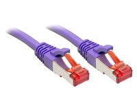 Lindy Rj45/Rj45 Cat6 3m cable de red Púrpura S/FTP (S-STP)