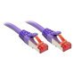 Lindy Rj45/Rj45 Cat6 0.3m câble de réseau Violet 0,3 m S/FTP (S-STP)
