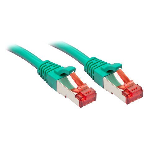 Lindy RJ-45 Cat.6 S/FTP 15m câble de réseau Vert Cat6 S/FTP (S-STP)