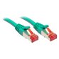 Lindy RJ-45 Cat.6 S/FTP 15m câble de réseau Vert Cat6 S/FTP (S-STP)