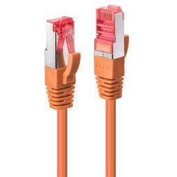 Lindy 47810 câble de réseau Orange 3 m Cat6 S/FTP (S-STP)