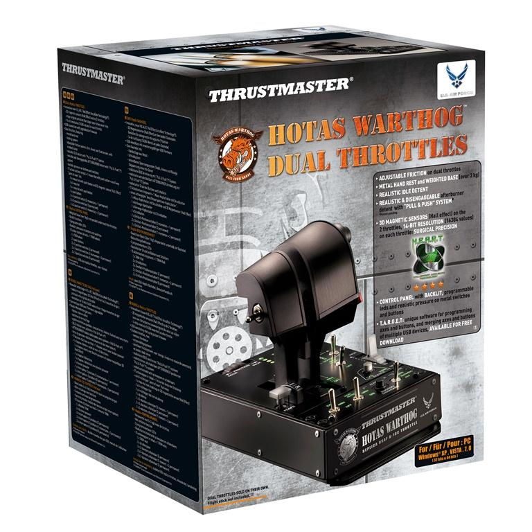 Thrustmaster HOTAS Warthog Dual Throttles Noir USB simulation de