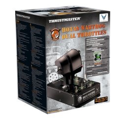 Thrustmaster HOTAS Warthog Dual Throttles Black USB Flight Sim PC
