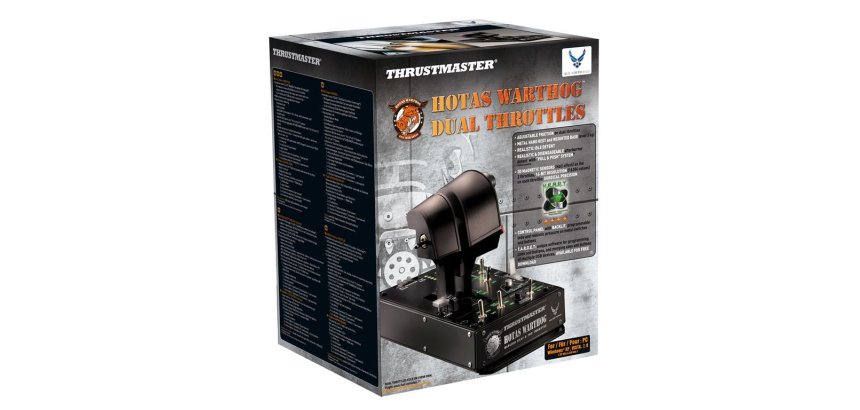 Thrustmaster HOTAS Warthog Dual Throttles Nero USB Simulazione di Volo PC