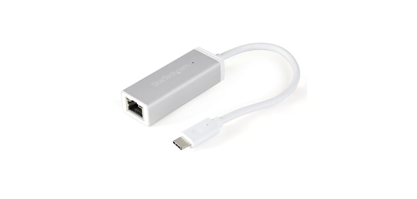 StarTech.com Adaptador de red USB-C a Gigabit - Plateado