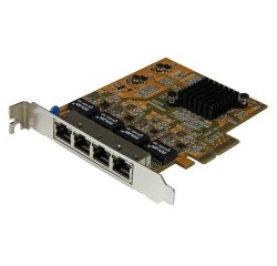 StarTech.com Carte réseau PCI Express à 4 ports Gigabit Ethernet