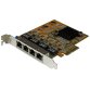 StarTech.com Carte réseau PCI Express à 4 ports Gigabit Ethernet