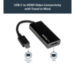 StarTech.com USB-C to HDMI Adapter with 4K 30Hz - Black
