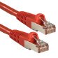 Lindy Cat.6 S/FTP 0.5m câble de réseau Rouge 0,5 m Cat6 S/FTP (S-STP)