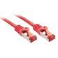 Lindy 1.5m Cat.6 RJ-45 câble de réseau Rouge 1,5 m Cat6 S/FTP (S-STP)