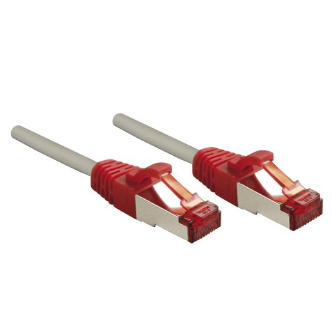 Lindy Rj45/Rj45 Cat6 0.5m câble de réseau Gris 0,5 m S/FTP (S-STP)