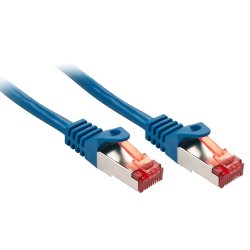 Lindy Cat.6 S/FTP 0.5m cable de red Azul 0,5 m Cat6 S/FTP (S-STP)