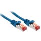 Lindy Cat.6 S/FTP 0.3m câble de réseau Bleu 0,3 m Cat6 S/FTP (S-STP)