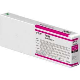 Epson T8043 Cartucho Original HDX/HD magenta ultrachrome 700 ml