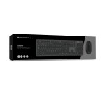 Conceptronic ORAZIO01ES tastiera Mouse incluso Ufficio RF Wireless QWERTY Spagnolo Nero