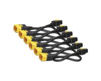 APC NetShelter - Kit cordon d'alimentation - Verrouillable - 6 câbles - 0,61m