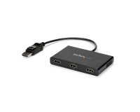 StarTech.com Adaptador Multimonitor de 3 Puertos - Divisor Splitter de Vídeo DisplayPort a 3x HDMI - Hub MST DP a HDMI -1080p Triple - Modo Extendido o Clonado - Windows Solamente