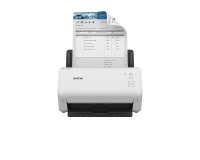 Brother ADS-4100 escaner Escáner con alimentador automático de documentos (ADF) 600 x 600 DPI A4 Negro, Blanco
