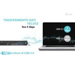 i-tec USB-C/USB-A Dongle SD, TF and 2x USB (1x USB-A, 1x USB-C)