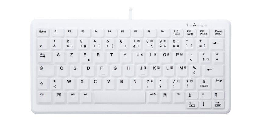 Contour Design Active Key AK-C4110 clavier Médical USB AZERTY Français Blanc