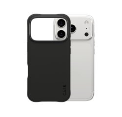 PanzerGlass CARE™ by ® Samba Case Black w. MagSafe iPhone 17 Pro | Bulk protective phone case Black Cover